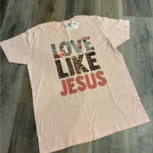 Tultex Light Pink T-Shirt